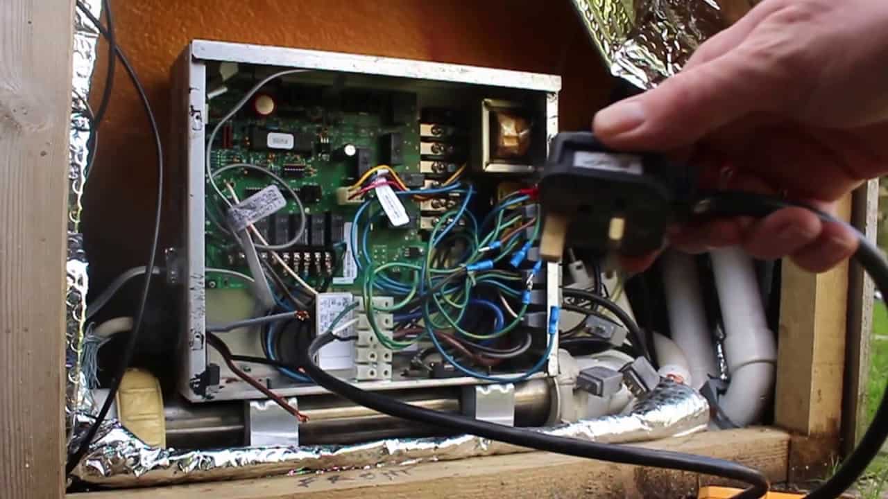 Wiring a hot shop tub